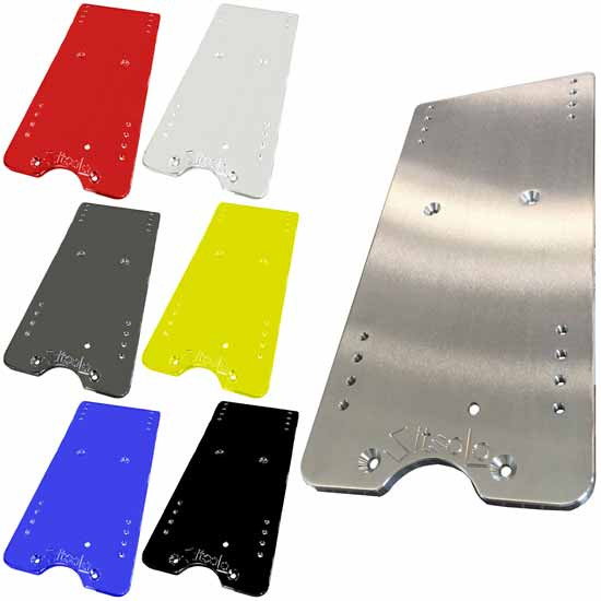 14 Inch Billet Alum. Seat Base Adapter For National Lo Profile Seats For Kenworth Airline Fitting In Floor