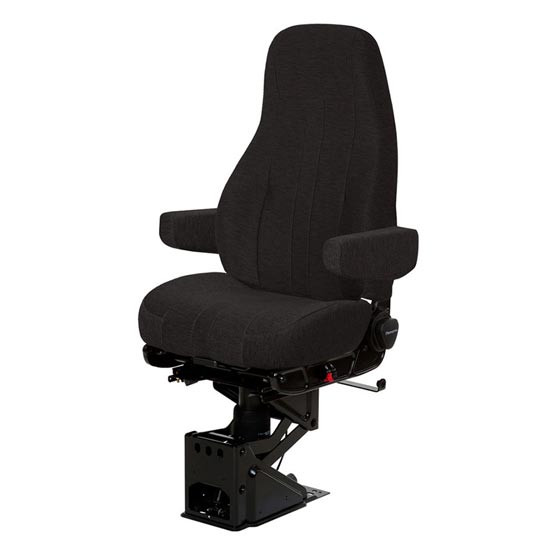 National Captain Series High Back Mordura Cloth Air Seat With Standard Base