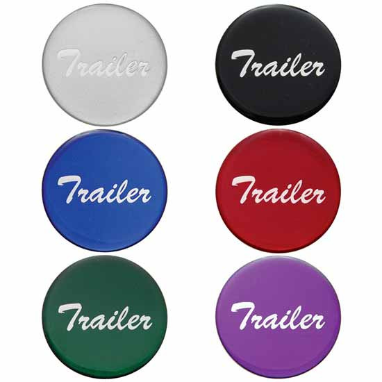 Glossy Trailer Air Valve Sticker For Tractor/Trailer Knob