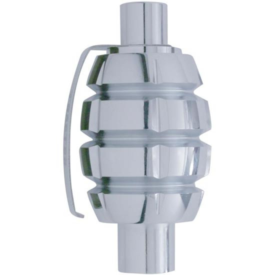 Chrome Grenade Air Valve Tractor Or Trailer Knob