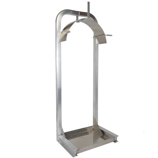 86 Inch Merritt 33.5 X 23.375 X Aluminum Hose Rack