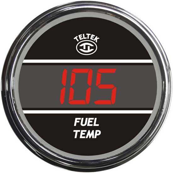 Teltek Digital Fuel Temperature Gauge 99-180 Degree F