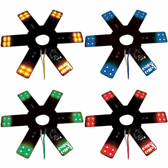 8 Inch Inner Air Cleaner Glow Panel With 24 Leds For Donaldson, Vortox Air Cleaners