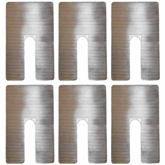 4 Inch Bestfit Wide Heavy Duty Aluminum Alloy Axle Shims - Set Of 6
