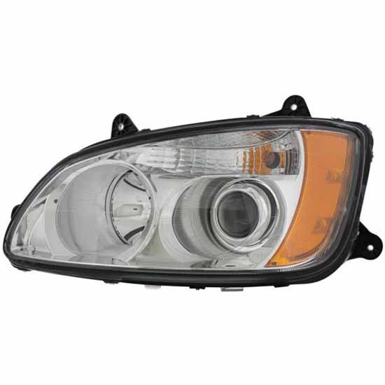 Bestfit Halogen Headlight Assembly, Classic Style For Kenworth T370, T440, T470, T660, T700