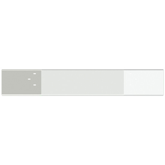 14 Inch Valley Chrome Break Back Bumper, 7 Gauge With 10.5 Inch Break Back Fits Mack CL