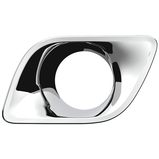 Chrome Plastic Fog Light Bezel For Kenworth T680