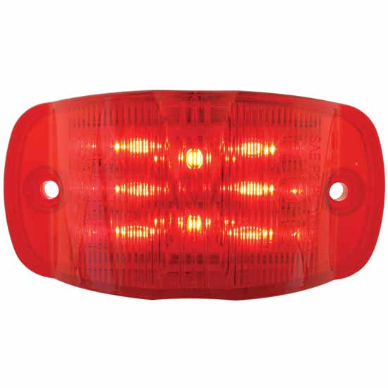 Rectangular Camel Back Wide Angle Marker Light