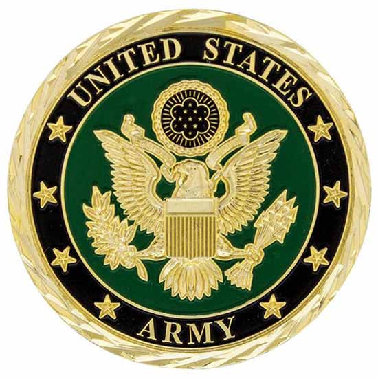 Military Medallion Air Valve Knob