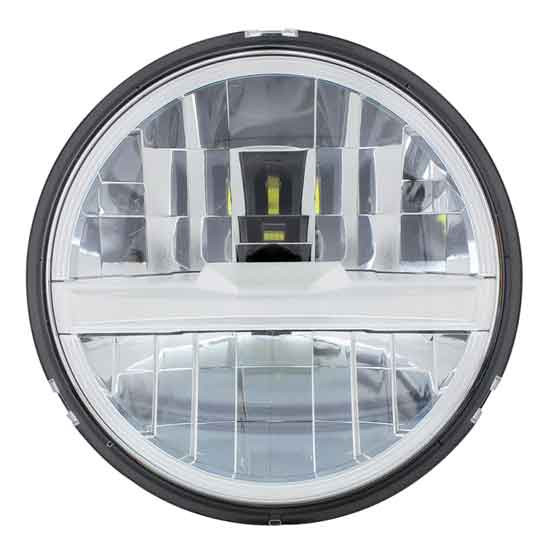 75 Inch 5. Round Led Headlight High Power / High Low Beam 8 Diodes