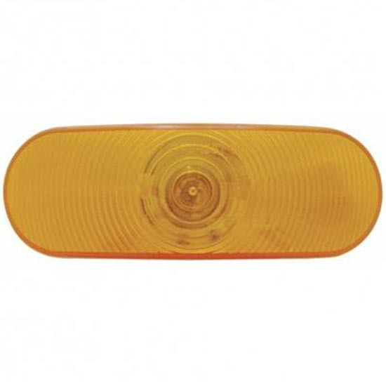 6 Inch Amber Oval Turn Signal