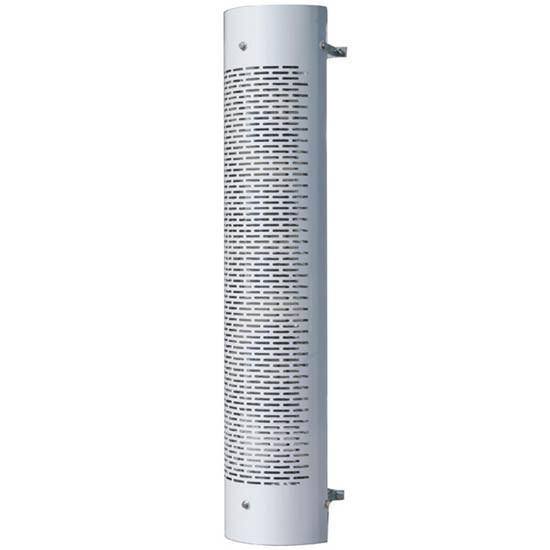 48 Inch 270 Degree Stainless Steel Exhaust Shield With Horizontal Slot