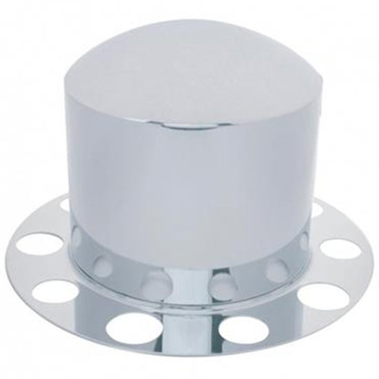 Stainless Steel Dome Rear Axle Cover 2 Pc Kit