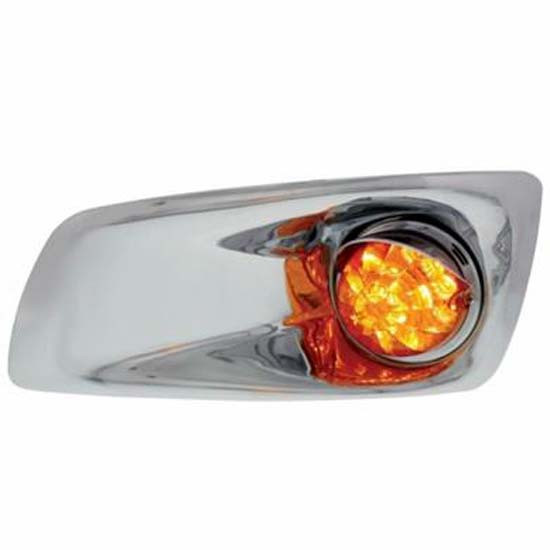 Bumper Light Bezel With 17 Led Single Function Light Watermelon Style For Kw T660 2008 - 2017