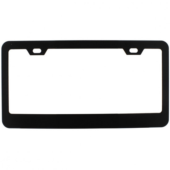 Wide Bottom License Plate Frame