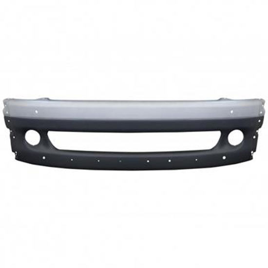 Silver Center Bumper For Freightliner Columbia 112, 120