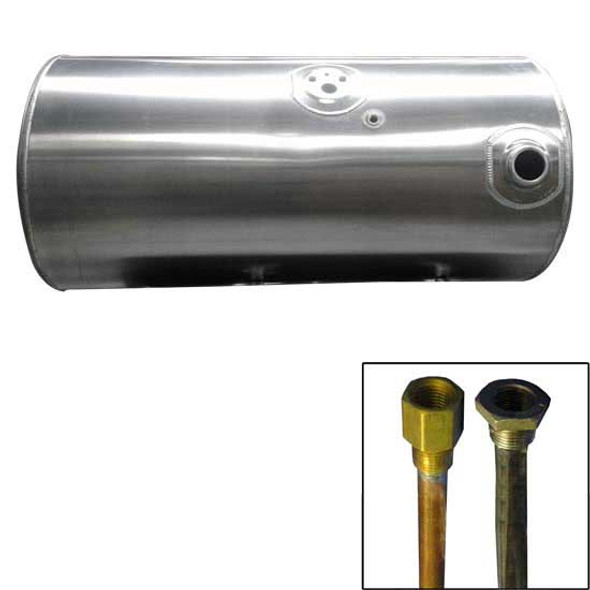 BESTfit 100 Gallon Rear Fill Fuel Tank 24.5 X 48 Inch Driver Side For Kenworth  Center Manifold