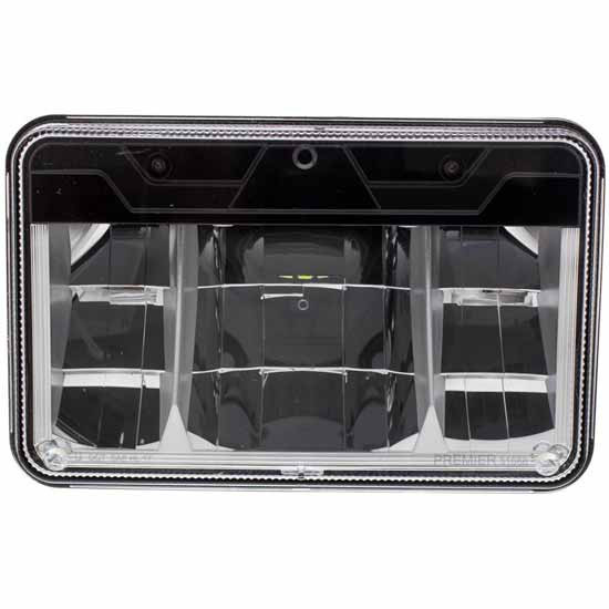 6 Inch 4 X High Power Led Headlight With Polycarbonate Lens And Housing