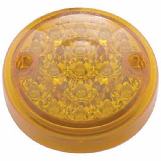 3 Inch 15 Diode Round Dual Function Reflector Single Face Light Only