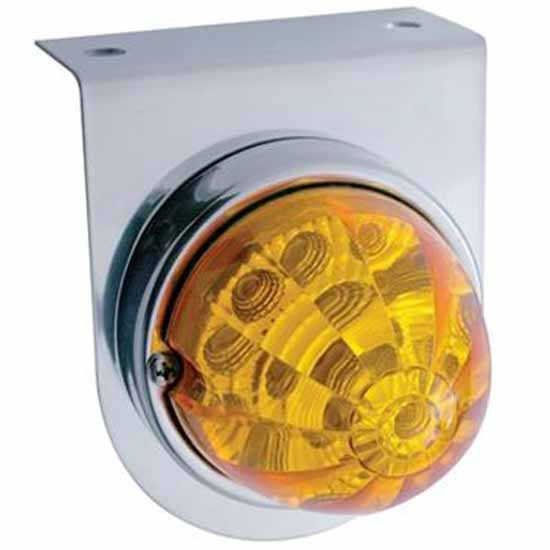304 Stainless Steel Light Bracket With 17 Led Watermelon Style Reflector Light