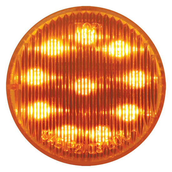 2 Inch Round Clearance And Marker 10 Led Light