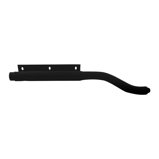 Black Fender Mount Bracket With 360 Degree Offset Swivel And Length Option