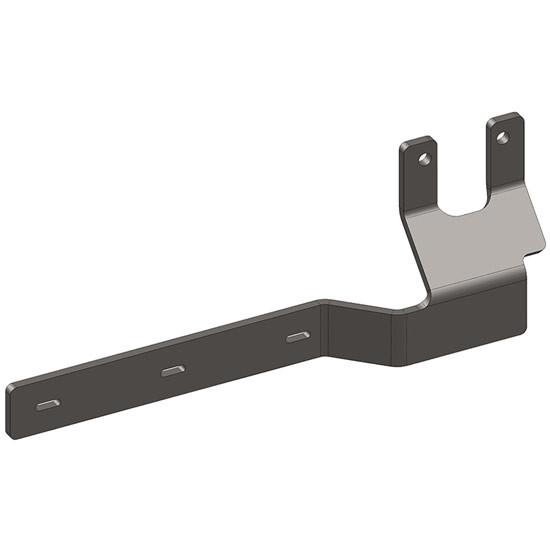 Hogebuilt Down Low Fender Bracket, Front Mount For Kenworth Ag380, Peterbilt Flex Air 2002-Newer