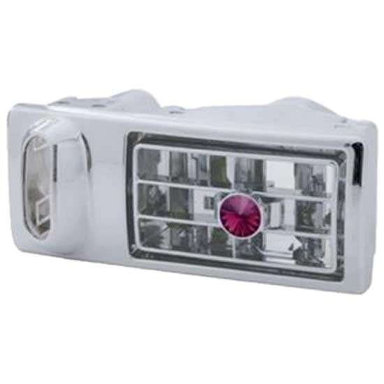 Chrome Ac Vent With Jewel For Kenworth