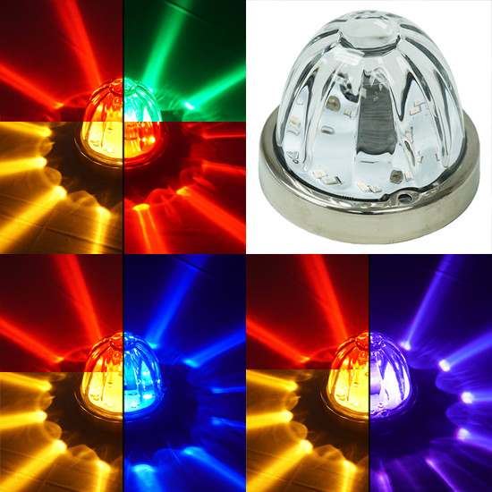 Legendary Extreme Large Glass Watermelon 3 Wire Dual Function With Stainless Bezel Led Light - Each