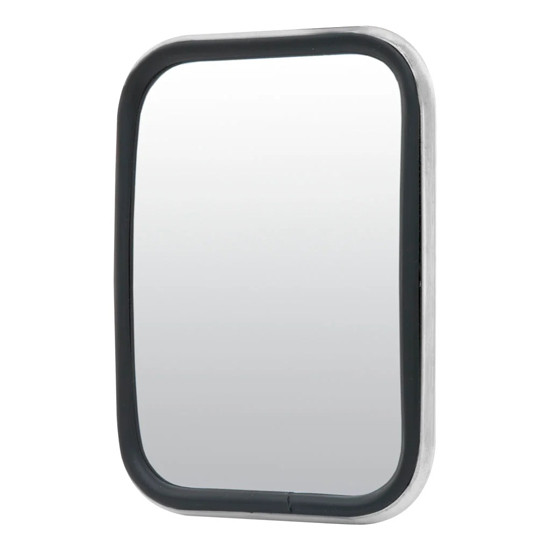 2 Inch Rectangular Flat-Glass Mirror Head Center-Mount 5-1/2 X 7-1/ Aluminum
