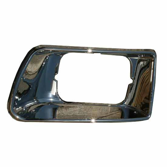 9 Inch Besfit 8.25 X 5. Chrome Headlight Bezel For Kenworth T300