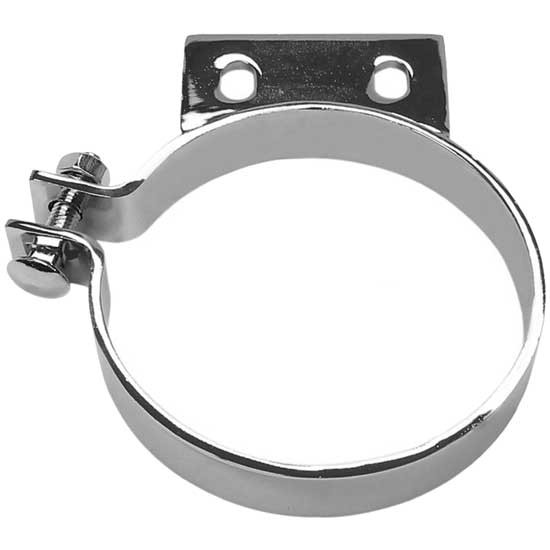 5 Inch Chrome Exhaust Stack Bracket OD Fits Peterbilt 377, 378, 379