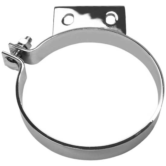 6 Inch Chrome Exhaust Stack Mounting Bracket Fits Peterbilt 377, 378, 379