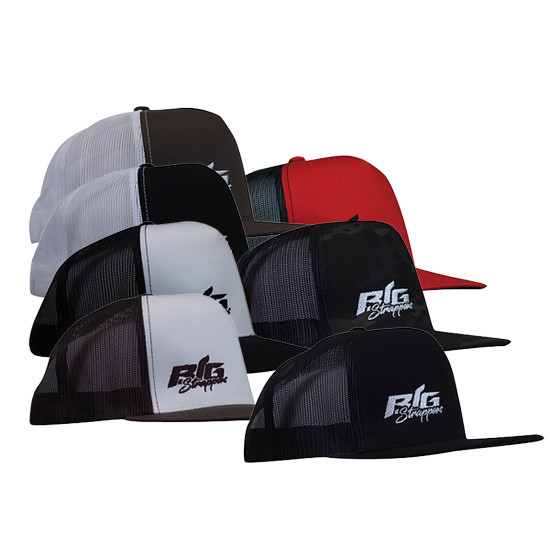 Snapback Big Strappers Flatbill Trucker Hat