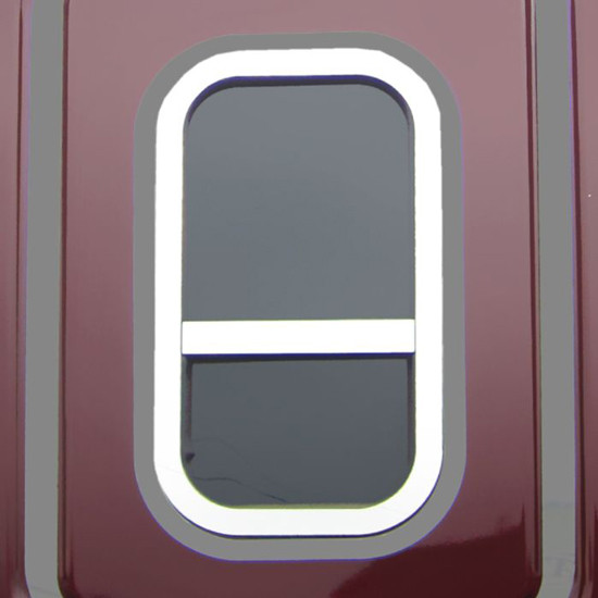 Sleeper Side Window Trim Stainless Steel Outer/Inner Options Fits Freightliner Cascadia 2008-2017