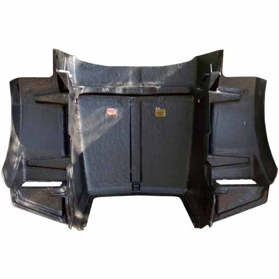 Fiberglass Hood W/ 61.5 Inch Centerline & Fenders By Jones Performance Replaces L29-1177-2110000, L29-1177-2210000 Fits Kenworth T800 Split Fender