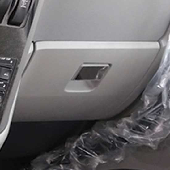 304 Stainless Steel Glove Box Handle Trim For Peterbilt 567, 579