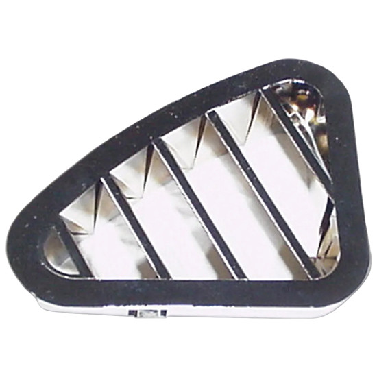 Chrome Plastic Dash Defrost Vent - Driver Side For Peterbilt 357, 378, 379, 385, 387