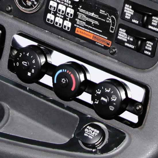 Climate Controls Interior Trim For Freightliner Cascadia