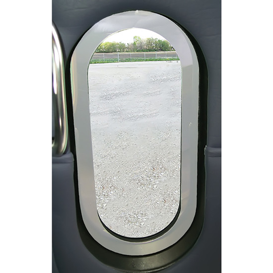 Stainless Steel View Window Trim Ring For Peterbilt
