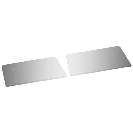 Kenworth W900B Aerocab Fender Shields- Stainless Steel