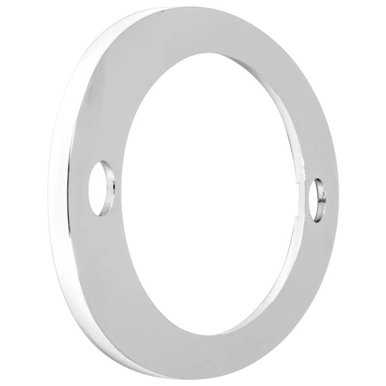 Chrome Plastic Front Side Turn Light Signal Bezel For Freightliner Cascadia 113, 125
