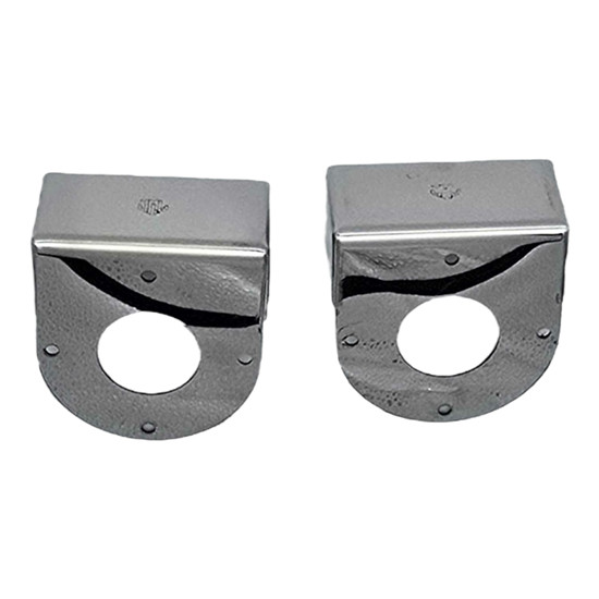 Stainless Steel Angled Down Mirror Bracket For Watermelon Light