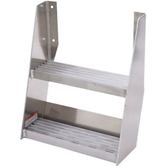 24 Inch Aluminum Frame Mount Steps By Merritt