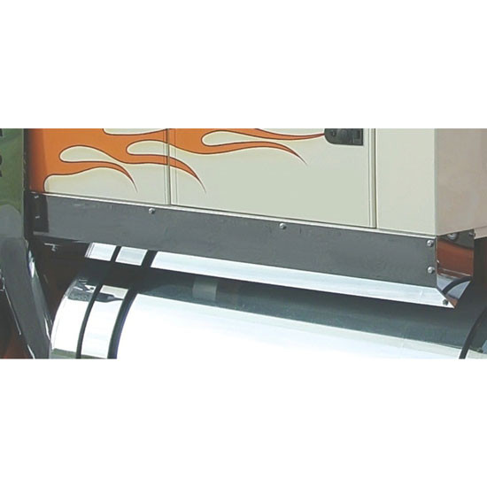 76 Inch Stainless Steel Sleeper Panels By Roadworks Fits Western Star W/ Stratosphere Cab