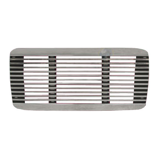 Stainless Steel Upper Grille W/ Punched Holes Option By Roadworks Fits Freightliner FLA Series