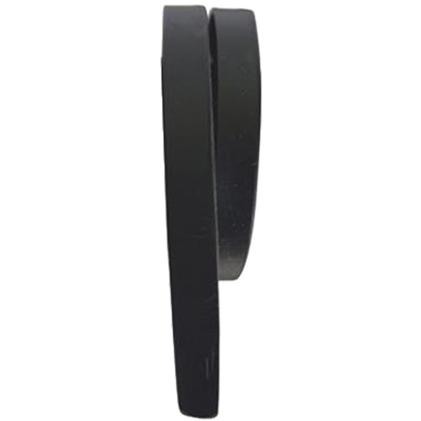 Black Mud Flap Hangers, Adjustable Clips W/ 1 Coil And 16/25 Inch Square Spring Steel Arm