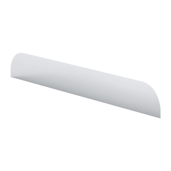 Chop Top Rear Sleeper Window Trim Stainless Steel 34.6875 Inch Fits Western Star 49X
