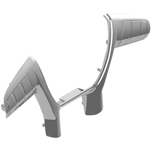 Chrome Plastic Trim For YourGrip Steering Wheel For Peterbilt 579, Kenworth T680