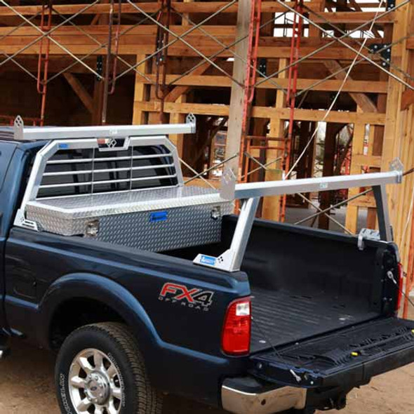 Merritt Aluminum Utility Rack, 28 In X 72 In, No Coating, For Ford F250 & F350 Super Duty Trucks